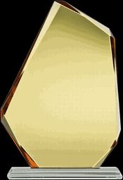 Zeige Details für Gold Crystal Rock Award Bild von Gold Crystal Rock Award