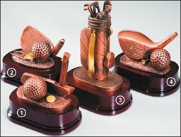 Zeige Details für Golfpokal PUTTER, massiv Resin auf Sockel, Bronzelook Bild von Golfpokal PUTTER, massiv Resin auf Sockel, Bronzelook