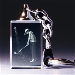 Zeige Details für Schlüsselanhänger Golfer im Bunker 3D-Glas mit raffiniertem Textur-Effekt ! Bild von Schlüsselanhänger Golfer im Bunker 3D-Glas mit raffiniertem Textur-Effekt !