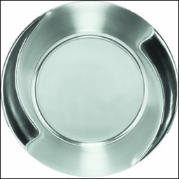 Zeige Details für Zinnteller modern art , reines massives Zinn, in 4 Größen Bild von Zinnteller modern art , reines massives Zinn, in 4 Größen