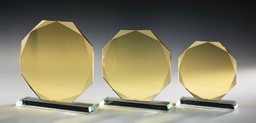 Zeige Details für Gold Crystal Octagon Award Bild von Gold Crystal Octagon Award