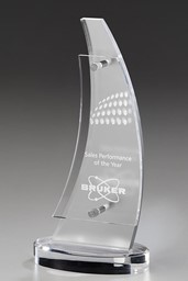 Zeige Details für Acrylic Ice Wing Award Bild von Acrylic Ice Wing Award