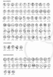 Zeige Details für Embleme Ballsports Cycling Shooting Bild von Embleme Ballsports Cycling Shooting