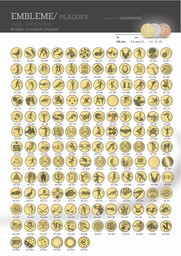 Zeige Details für Embleme Alu 50 mm Bild von Embleme Alu 50 mm