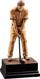 Zeige Details für Golf-Figur beim Abschlag Bild von Golf-Figur beim Abschlag