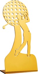 Zeige Details für Golf-Figur Metallständer Lasercut Bild von Golf-Figur Metallständer Lasercut
