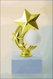 Zeige Details für Golf-Staraward mit rotierendem Golfball Bild von Golf-Staraward mit rotierendem Golfball