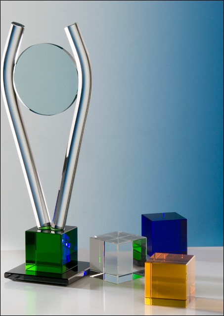 Bild von Crystal-Cube Rondo Award, in 3 Größen