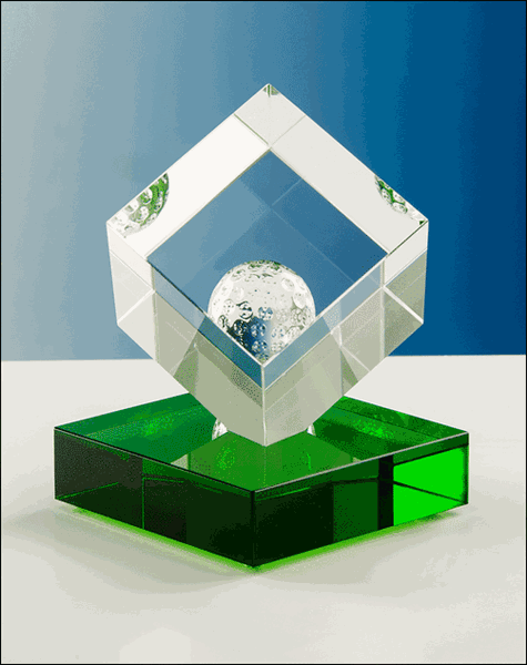 Bild von Golf Cube & Green Award, in 3 Größen