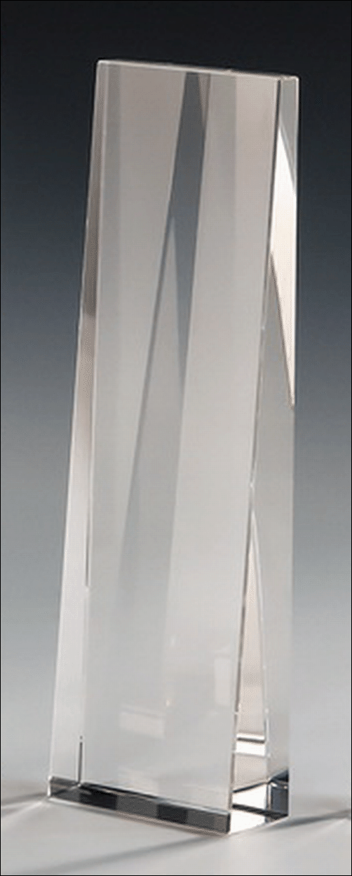 Bild von Clear Crystal Tower Award