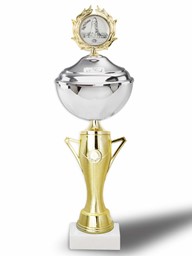 Bild von Pokal SILBER-CUP mit Deckel , in 7 Größen