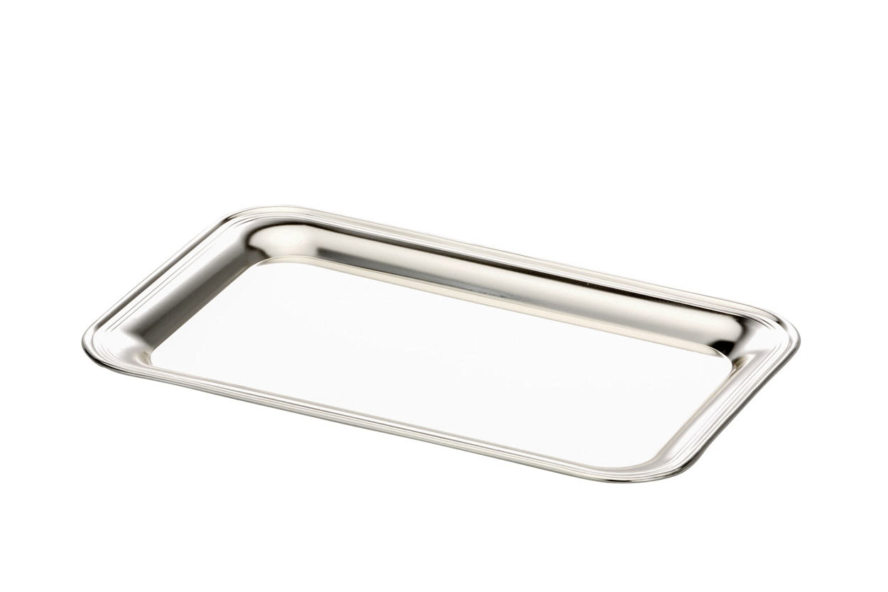 Bild von Tablett RECTANGLE, versilbert, PREISGÜNSTIG !