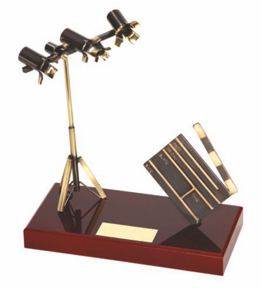 Bild von Exklusiv gestaltete handgearbeitete Filmstudio-Skulptur in 3 Größen!