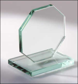Bild von Glastrophäe OCTAGON