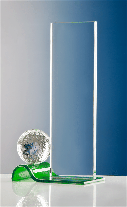Bild von Golf Crystal Green Award in 3 Größen